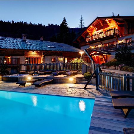 Hotel La Ferme Du Chozal, Chalet De Tradition Hauteluce Exteriér fotografie
