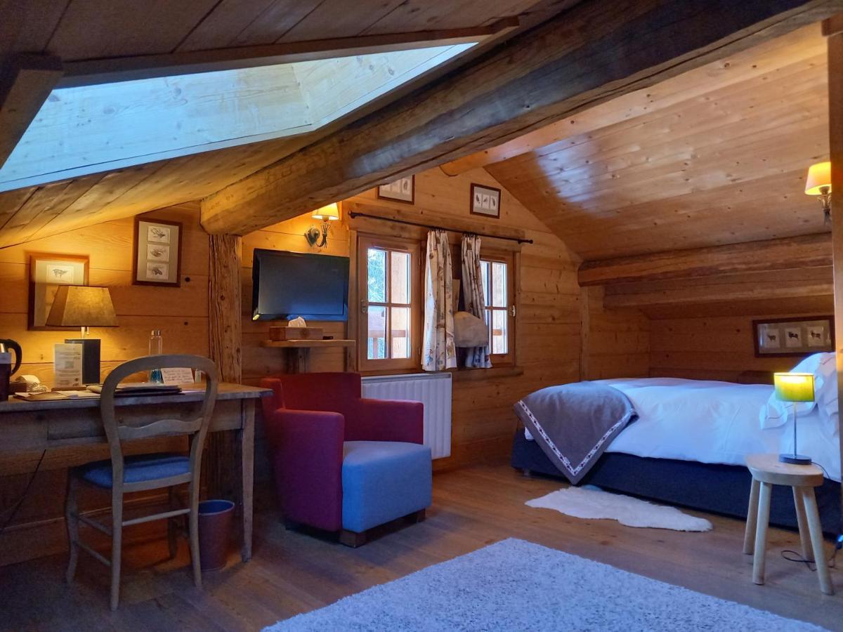 Hotel La Ferme Du Chozal, Chalet De Tradition Hauteluce Exteriér fotografie