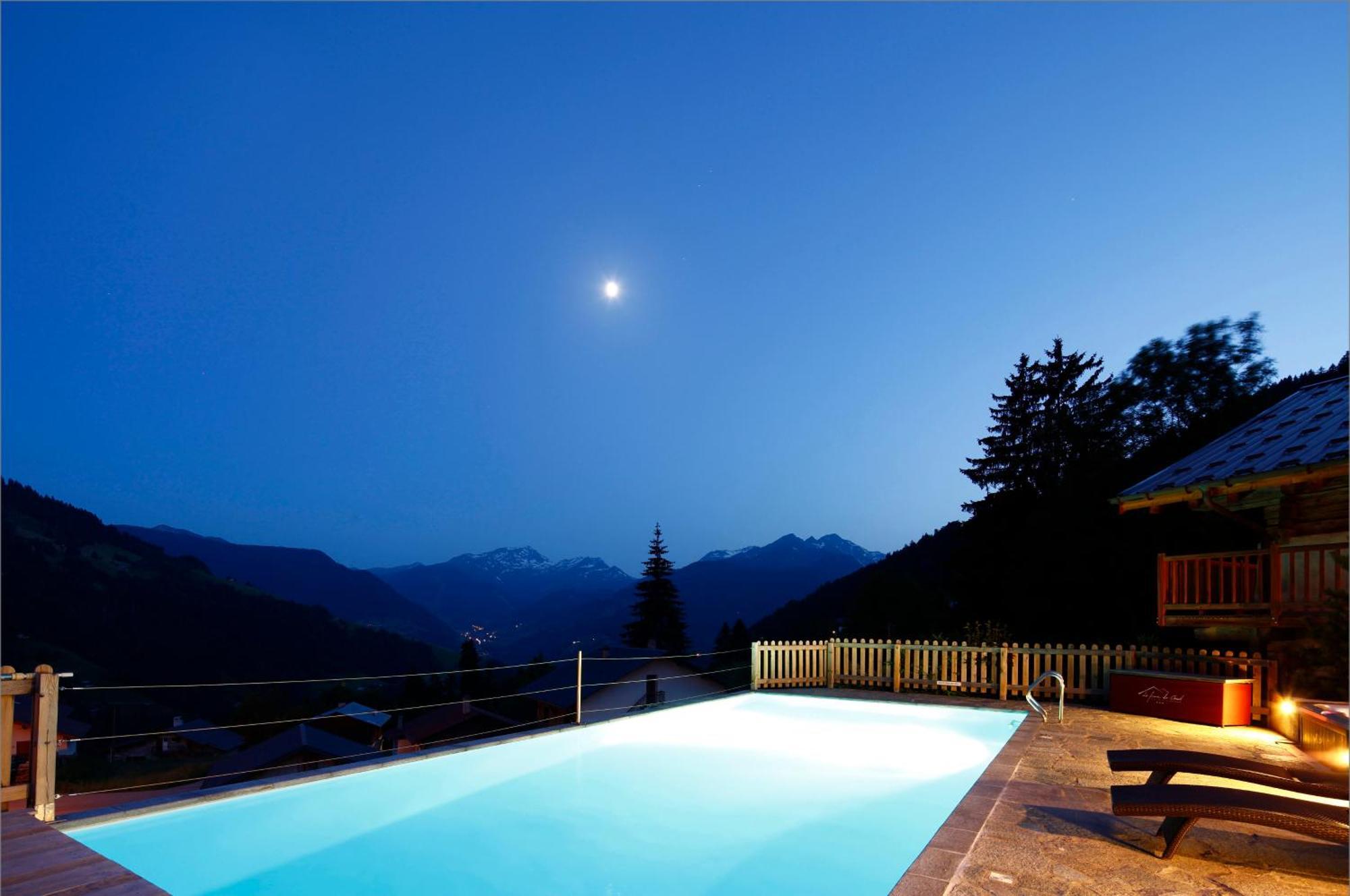 Hotel La Ferme Du Chozal, Chalet De Tradition Hauteluce Exteriér fotografie