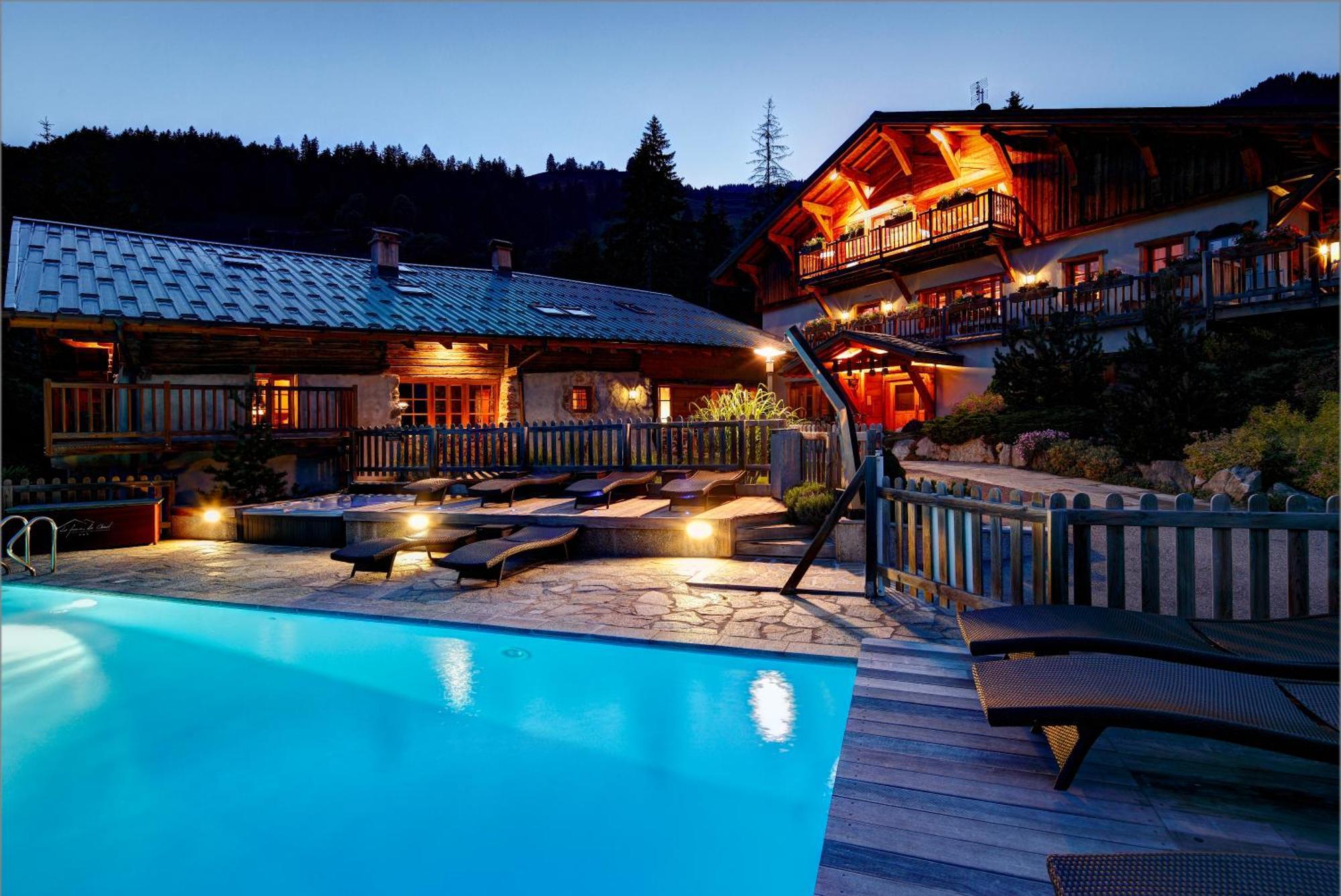 Hotel La Ferme Du Chozal, Chalet De Tradition Hauteluce Exteriér fotografie
